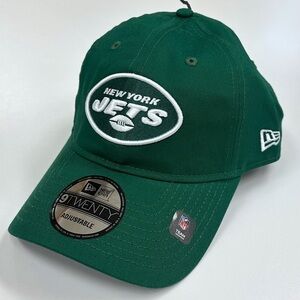 New Era New York Jets NFL Snapback 9twenty Hat Retro Green Black Script New